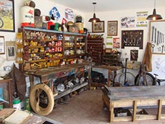 Royal Enfield period workshop at The Revival