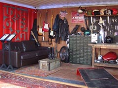 Royal Enfield biker garage exhibition at The Revival