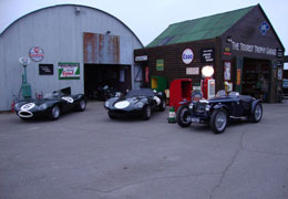 Goodwood vintage motor racing card2-233