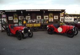 Goodwood classic racing pits card5-049