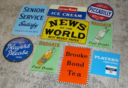 Vintage shop signs card5-183