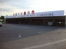 Bremgarten circuit inspired sign writing