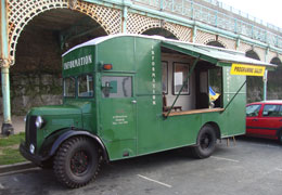 Classic delivery van card5-464